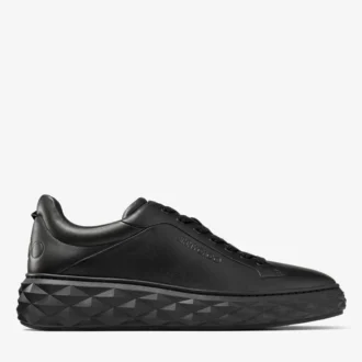 Adidași cu platformă Diamond Maxi M Ii din piele nappa neagră