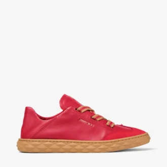 Adidași Diamond Light Flex F din piele roșu rubiniu