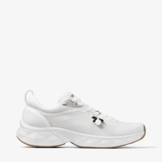 Adidași Diamond Run F din tricot jacquard alb