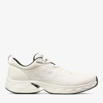 Adidași Diamond Run M din tricot jacquard mixt, de culoare latte și negru