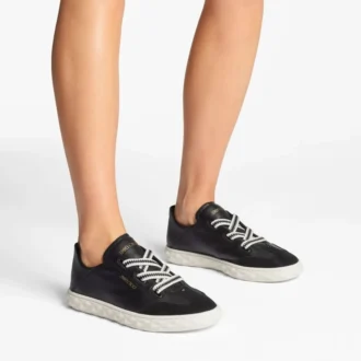 Adidași din piele neagră Diamond Light Flex F