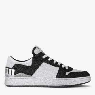 Adidași Florent M din țesătură neagră cu sclipici