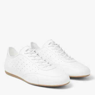 Adidași Sunny M cu talpă joasă, din piele albă și cauciuc