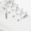 Adidași Veles din tricot texturat alb