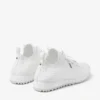 Adidași Veles din tricot texturat alb