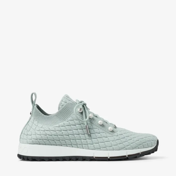 Adidași Veles Light Verde din tricot texturat