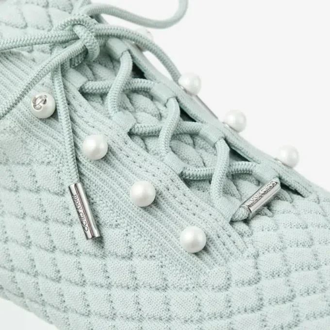 Adidași Veles Light Verde din tricot texturat