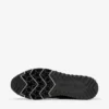 Adidași Veles negri cu talpă joasă, din tricot croșetat, cu perle