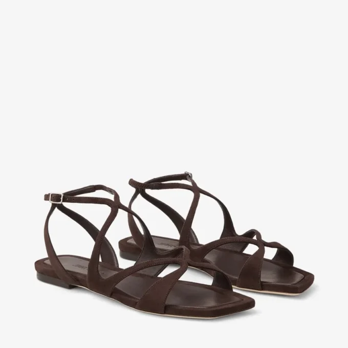 Balerini Ayla din piele de căprioară ciocolatie Balerini Ayla din piele de căprioară ciocolatie
