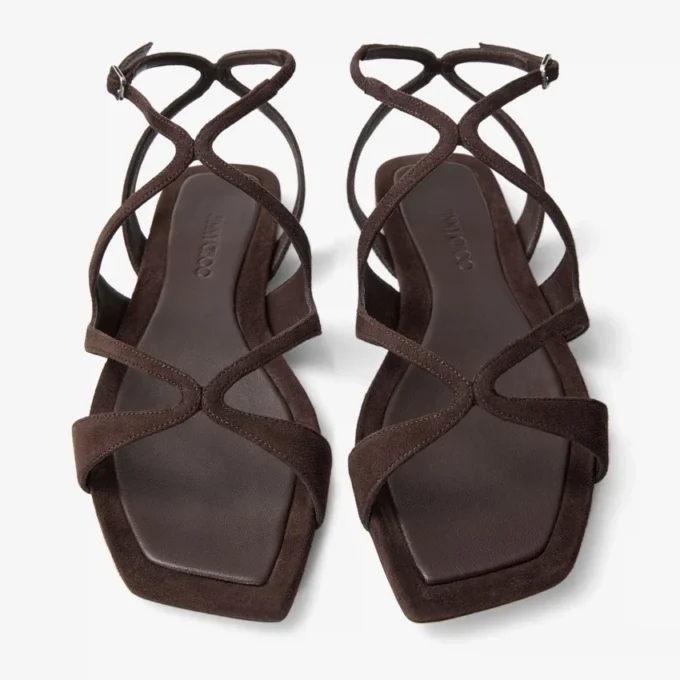 Balerini Ayla din piele de căprioară ciocolatie Balerini Ayla din piele de căprioară ciocolatie