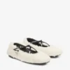 Balerini Eleri din piele naturală de oaie cu pandantiv cu perle Balerini Eleri din piele naturală de oaie cu pandantiv cu perle