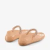 Balerini Jelly Light Toffee cu decor din cristale Balerini Jelly Light Toffee cu decor din cristale