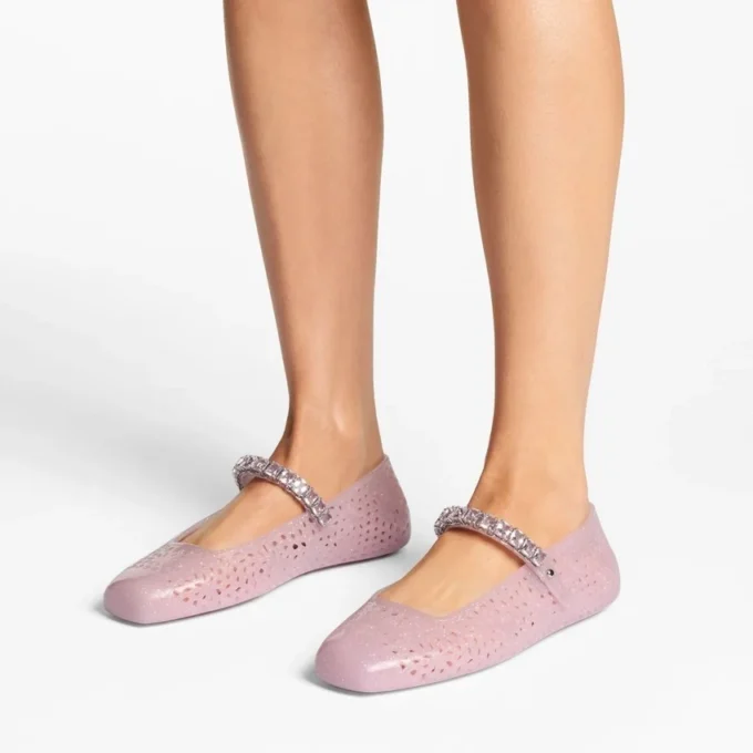 Balerinii Jelly Cotton Candy cu ornamente din cristale