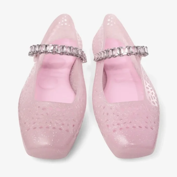 Balerinii Jelly Cotton Candy cu ornamente din cristale