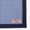 Bandana Sula Bandana din bumbac cu imprimeu în carouri marine Bandana Sula Bandana din bumbac cu imprimeu în carouri marine