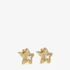 Cercei Jc Star Studs Cercei Jc Star Studs din metal cu finisaj auriu și cristale Swarovski Cercei Jc Star Studs Cercei Jc Star Studs din metal cu finisaj auriu și cristale Swarovski