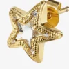 Cercei Jc Star Studs Cercei Jc Star Studs din metal cu finisaj auriu și cristale Swarovski Cercei Jc Star Studs Cercei Jc Star Studs din metal cu finisaj auriu și cristale Swarovski
