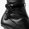 Cizme peste genunchi Camie din piele nappa elastică neagră și piele spazzolato Cizme peste genunchi Camie din piele nappa elastică neagră și piele spazzolato