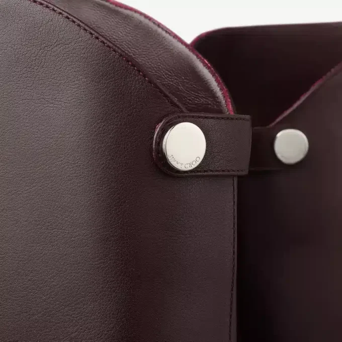 Cizme până la genunchi Alizze 85 din piele netedă, culoare merlot intens Cizme până la genunchi Alizze 85 din piele netedă, culoare merlot intens