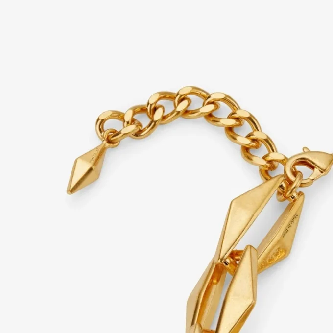 Colier cu lanț Diamond Colier cu lanț Diamond cu finisaj auriu Colier cu lanț Diamond Colier cu lanț Diamond cu finisaj auriu