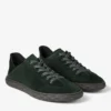Diamond Flex M Adidași cu talpă joasă din piele de căprioară verde britanică și piele