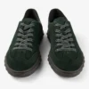 Diamond Flex M Adidași cu talpă joasă din piele de căprioară verde britanică și piele