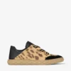 Diamond Light Flex F Adidași din piele de ponei cu imprimeu leopard