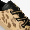 Diamond Light Flex F Adidași din piele de ponei cu imprimeu leopard
