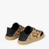 Diamond Light Flex F Adidași din piele de ponei cu imprimeu leopard