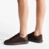 Diamond Light Flex F Adidași din piele și piele de căprioară de culoare ciocolată Diamond Light Flex F Adidași din piele și piele de căprioară de culoare ciocolată