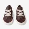 Diamond Light Flex F Adidași din piele mixată de culoare ciocolată și latte și rafie fină Diamond Light Flex F Adidași din piele mixată de culoare ciocolată și latte și rafie fină
