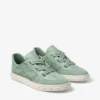 Diamond Light Flex F Adidași joși cu șireturi din piele verde mixtă și piele perforată Diamond Light Flex F Adidași joși cu șireturi din piele verde mixtă și piele perforată