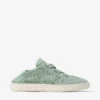 Diamond Light Flex F Adidași joși cu șireturi din piele verde mixtă și piele perforată Diamond Light Flex F Adidași joși cu șireturi din piele verde mixtă și piele perforată