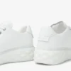 Diamond Light Maxi F Adidași albi din piele Nappa cu talpă joasă și platformă Diamond Light Maxi F Adidași albi din piele Nappa cu talpă joasă și platformă