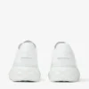 Diamond Light Maxi F Adidași albi din piele Nappa cu talpă joasă și platformă Diamond Light Maxi F Adidași albi din piele Nappa cu talpă joasă și platformă