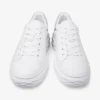 Diamond Maxi F Ii Adidași din piele Nappa albă și argintie cu sclipici Diamond Maxi F Ii Adidași din piele Nappa albă și argintie cu sclipici