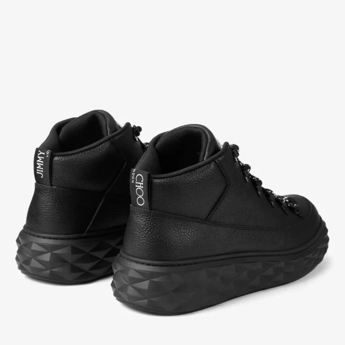 Diamond Maxi Hike M Adidași înalți din piele de vițel granulată, negru Diamond Maxi Hike M Adidași înalți din piele de vițel granulată, negru