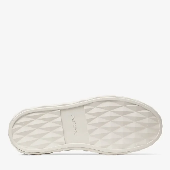 Diamond Maxi M Ii Adidași cu platformă din piele Nappa de culoare cretă