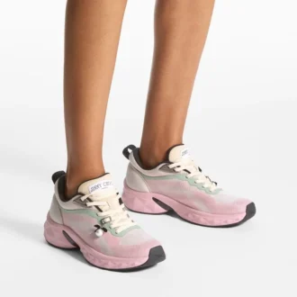Diamond Run F Adidași din tricot jacquard mixat Moon și Rose