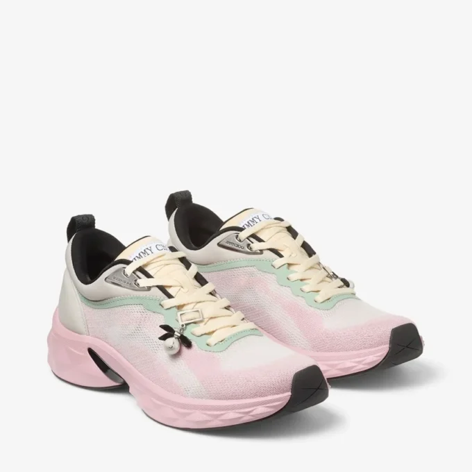 Diamond Run F Adidași din tricot jacquard mixat Moon și Rose Diamond Run F Adidași din tricot jacquard mixat Moon și Rose
