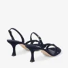 Elsy 70 Slingback din piele de căprioară de culoare marină