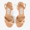 Elsy 70 Toffee Suede Crossover Slingback