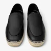Espadrile Shenton din piele neagră