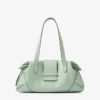 Geantă Bar Holdall Medium Verde Geantă de călătorie din piele Biker Geantă Bar Holdall Medium Verde Geantă de călătorie din piele Biker