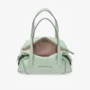 Geantă Bar Holdall Medium Verde Geantă de călătorie din piele Biker Geantă Bar Holdall Medium Verde Geantă de călătorie din piele Biker