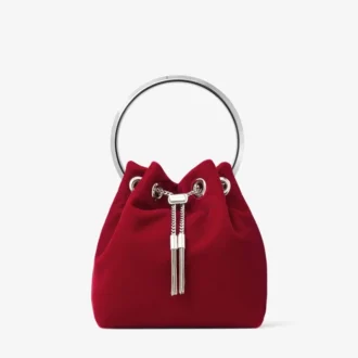 geant bon bon din catifea rou rubiniu 1 330x330 - Geantă Bon Bon din catifea roșu rubiniu