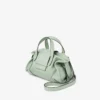 Geantă de călătorie Bar Holdall Small Geantă de călătorie din piele Verde Biker Geantă de călătorie Bar Holdall Small Geantă de călătorie din piele Verde Biker