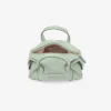 Geantă de călătorie Bar Holdall Small Geantă de călătorie din piele Verde Biker Geantă de călătorie Bar Holdall Small Geantă de călătorie din piele Verde Biker