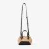 Geantă de mână Diamond Tote Mini din rafie naturală Geantă de mână Diamond Tote Mini din rafie naturală