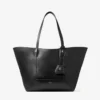 Geantă Diamond Tote medie din piele de vițel neagră Geantă Diamond Tote medie din piele de vițel neagră